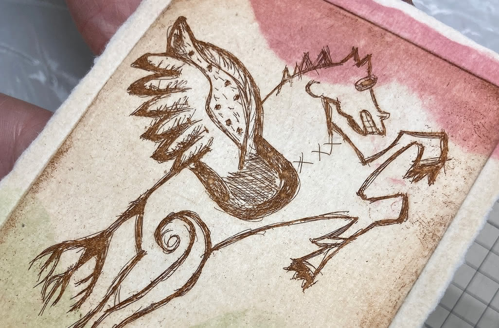 色彩銅版画