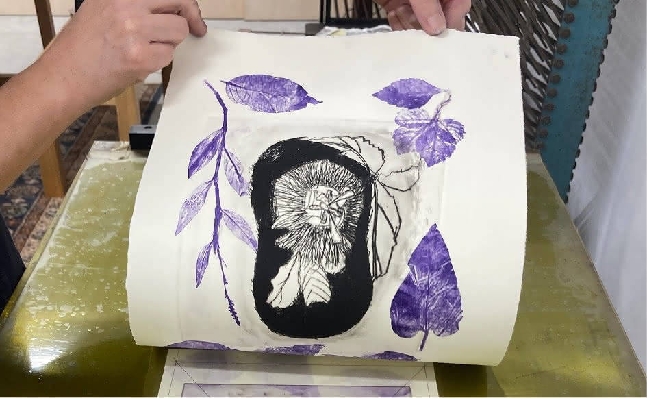 色彩銅版画