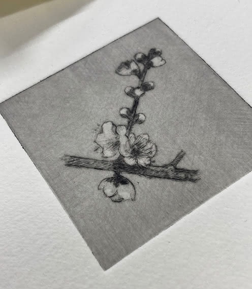 ドライポイント作品